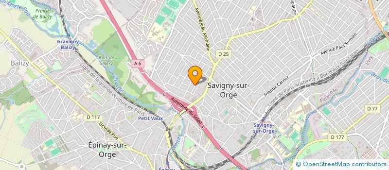 localisation de l'entreprise GO DRIVING à SAVIGNY-SUR-ORGE
