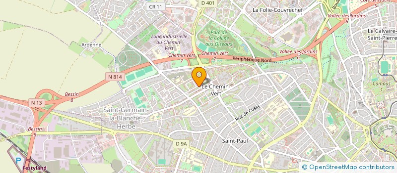 localisation de l'entreprise GO-EDEX à CAEN