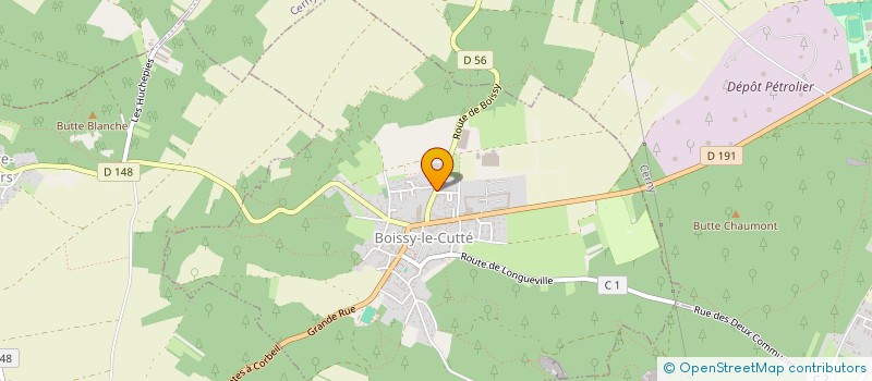 localisation de l'entreprise GO EMBAL PLATEAUX CARTON à BOISSY-LE-CUTTE