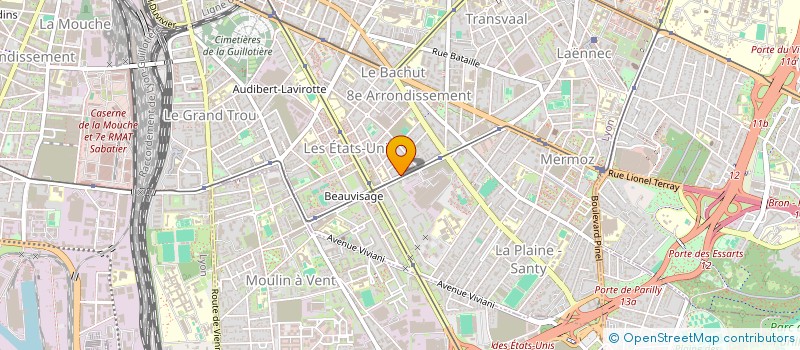 localisation de l'entreprise GO ETANCHEITE à LYON