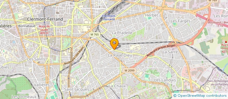 localisation de l'entreprise GO EVENTS  LE CENDRE