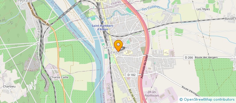 localisation de l'entreprise GO FACADES  ANDANCETTE