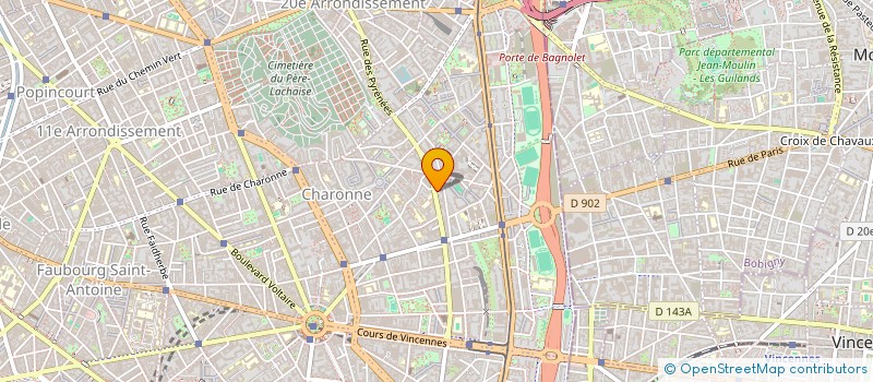 localisation de l'entreprise GO FAIR WEBBY  PARIS