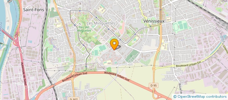 localisation de l'entreprise GO FAST FREIGHT  VENISSIEUX