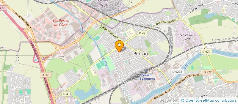 localisation de l'entreprise GO FAST SERVICES  PERSAN