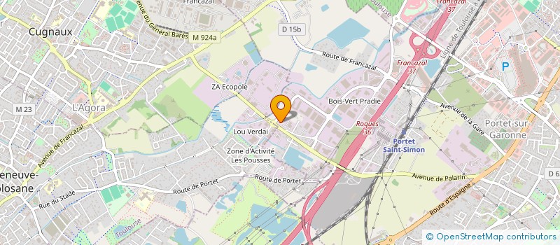 localisation de l'entreprise GO FIBRE à PORTET-SUR-GARONNE