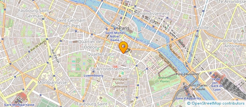 localisation de l'entreprise GO FINANCES à PARIS