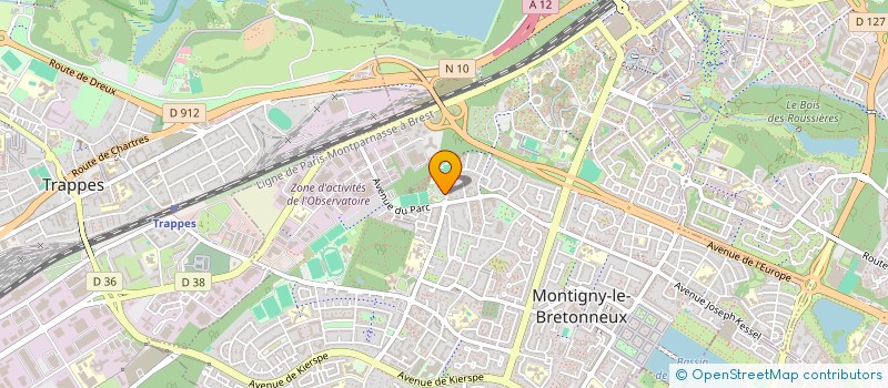 localisation de l'entreprise GO FOR IT  MONTIGNY-LE-BRETONNEUX