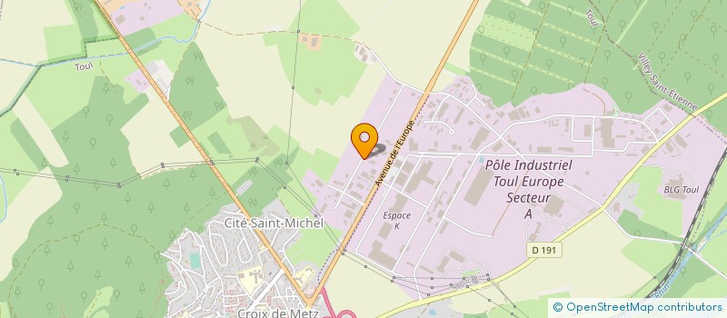 localisation de l'entreprise GO! FORM'ACTION  TOUL