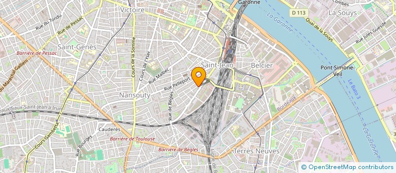 localisation de l'entreprise GO FORTH  BORDEAUX