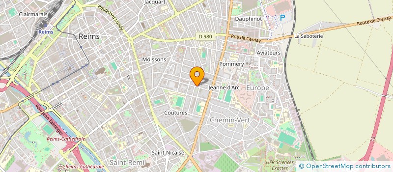 localisation de l'entreprise GO FRANCE  REIMS