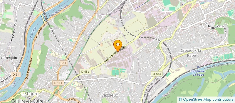 localisation de l'entreprise GO GO CAR WASH à CALUIRE-ET-CUIRE