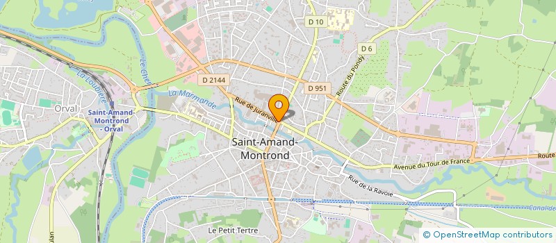 localisation de l'entreprise GO GROUP  SAINT-AMAND-MONTROND