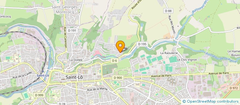 localisation de l'entreprise GO GROUPE  SAINT-LO