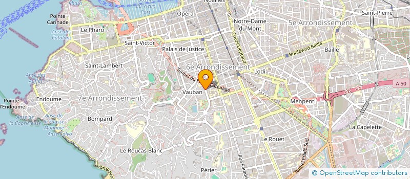 localisation de l'entreprise GO IMMO à MARSEILLE