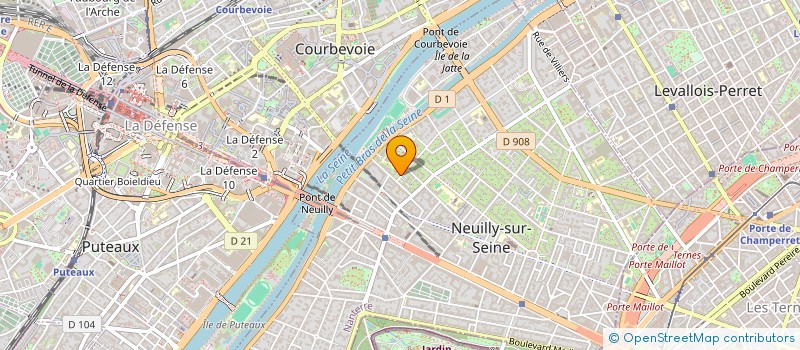 localisation de l'entreprise GO.IMMO à NEUILLY-SUR-SEINE