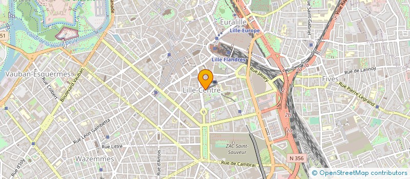 localisation de l'entreprise GO INTERIM à LILLE