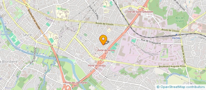 localisation de l'entreprise GO'JIRHAF à VERTOU