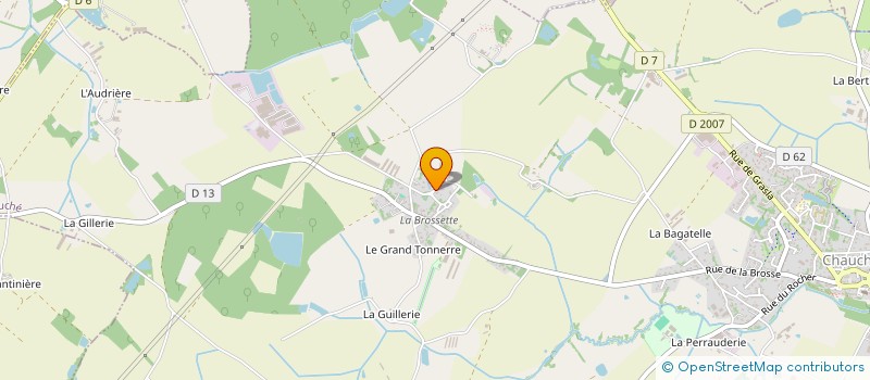 localisation de l'entreprise GO LEVAGE à CHAUCHE