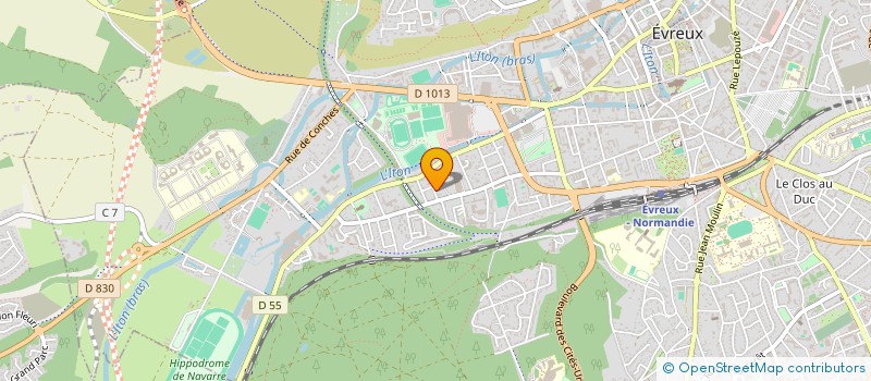 localisation de l'entreprise GO MANAGEMENT  EVREUX