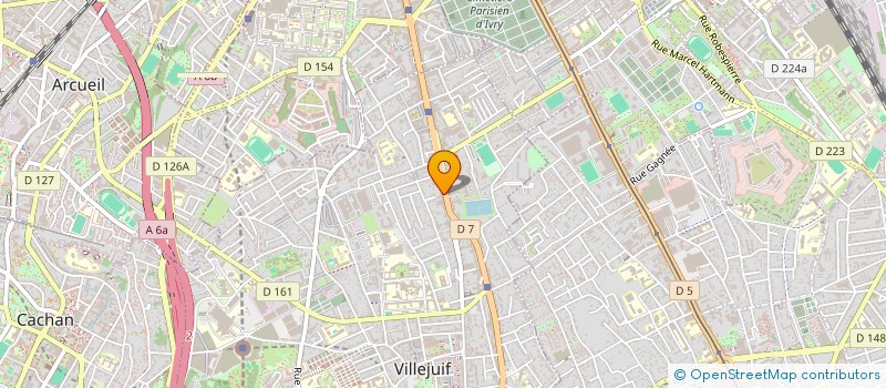 localisation de l'entreprise GO MARKET à VILLEJUIF