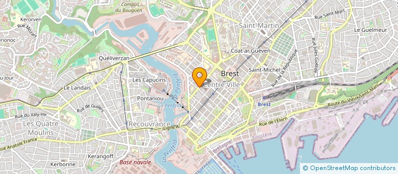localisation de l'entreprise GO MED DE BRETAGNE à BREST