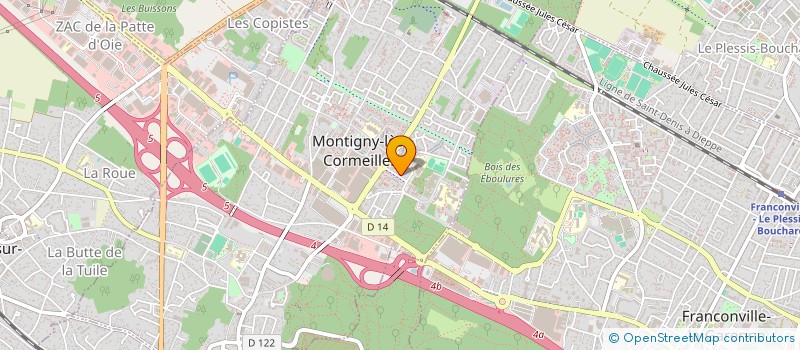 localisation de l'entreprise GO MEDIA ONE à TREMBLAY-EN-FRANCE
