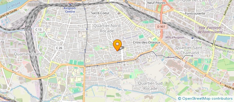 localisation de l'entreprise GO MOBILITY à AVIGNON