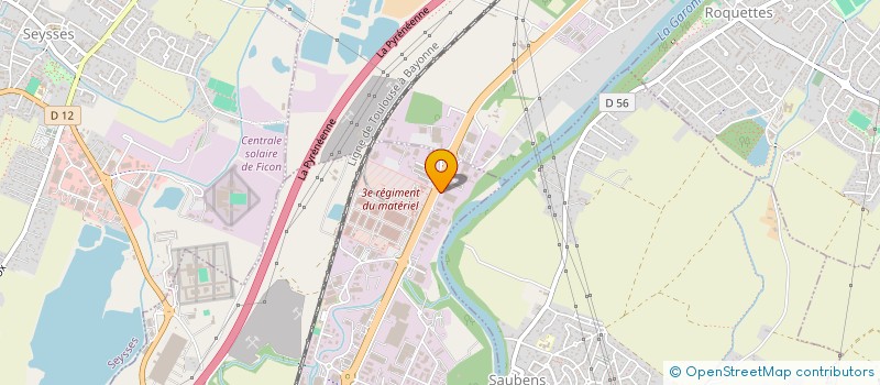 localisation de l'entreprise GO MOTORSPORT  MURET