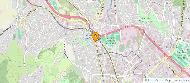 localisation de l'entreprise GO MURS  SAINT-ETIENNE