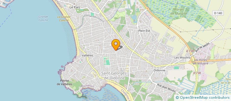 localisation de l'entreprise GO NETTOYAGE  SAINT-GEORGES-DE-DIDONNE