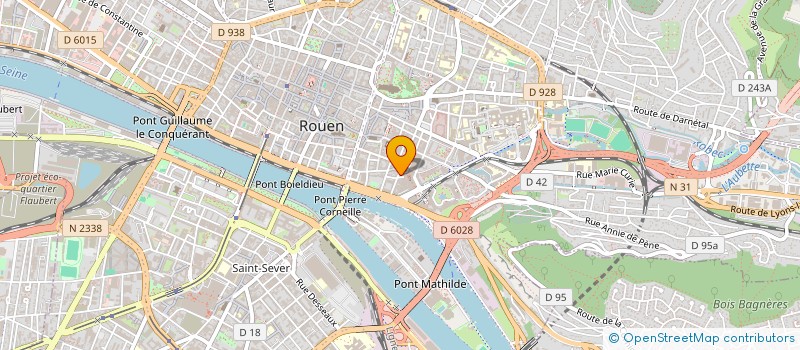localisation de l'entreprise GO ON à ROUEN