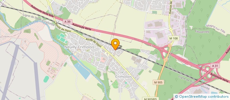 localisation de l'entreprise GO ON  NEUILLY-CRIMOLOIS