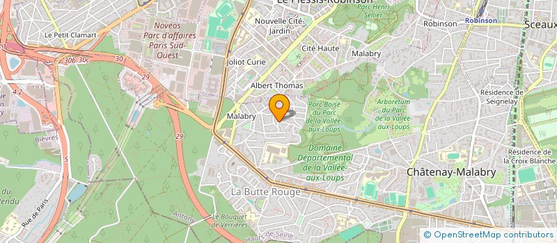 localisation de l'entreprise GO PANORAMIC  CHATENAY-MALABRY