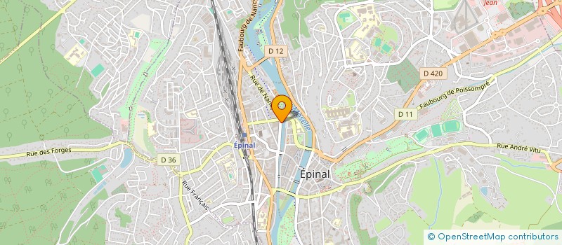 localisation de l'entreprise GO PASS ETUDIANT  EPINAL