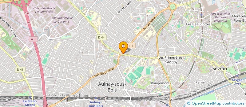 localisation de l'entreprise GO PERMIS SOLUTIONS à AULNAY SOUS BOIS