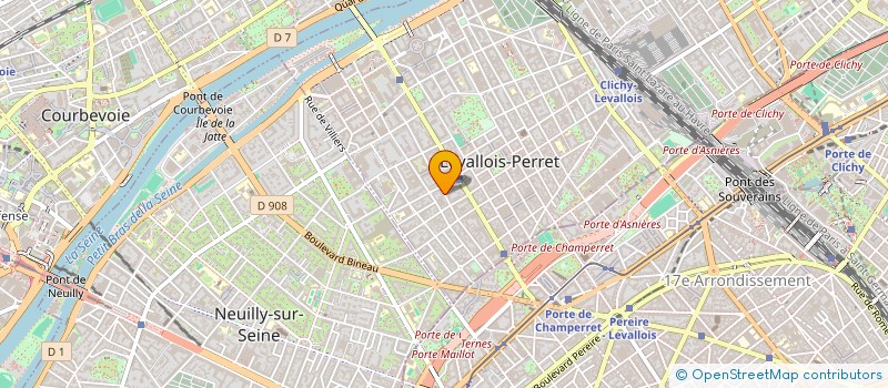localisation de l'entreprise GO PLUG à LEVALLOIS-PERRET