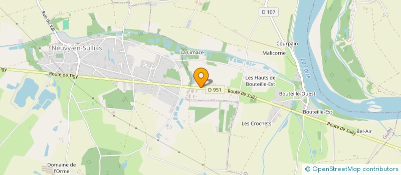 localisation de l'entreprise GO PNEUS à GUILLY