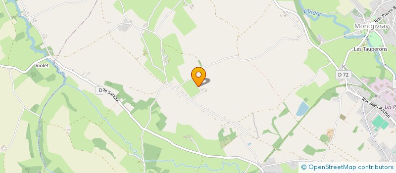 localisation de l'entreprise GO POUZELAS à MONTGIVRAY