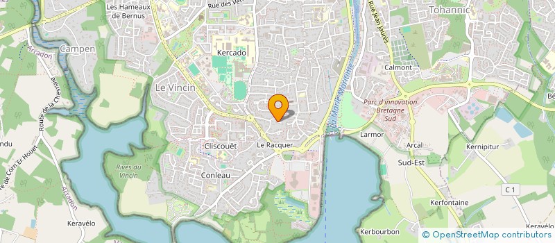 localisation de l'entreprise GO RACE TEAM à VANNES