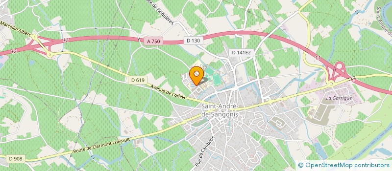 localisation de l'entreprise GO RENO  SAINT-ANDRE-DE-SANGONIS