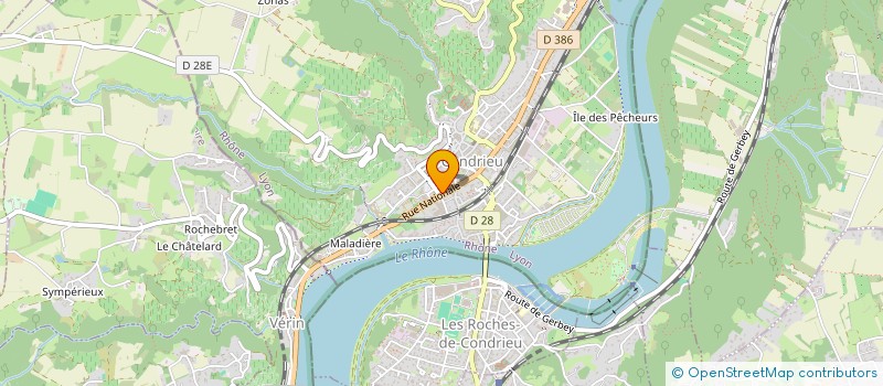 localisation de l'entreprise GO REPAIR  CONDRIEU