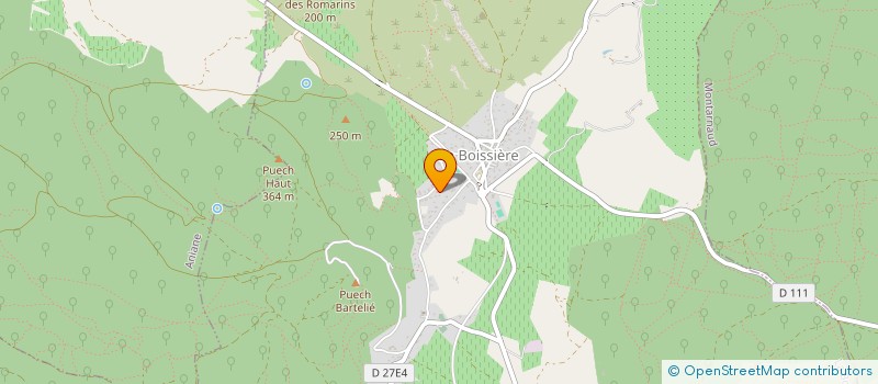 localisation de l'entreprise GO RESEAUX  LA BOISSIERE