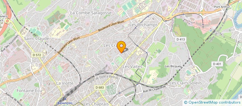 localisation de l'entreprise GO'S LINK  MONTOT