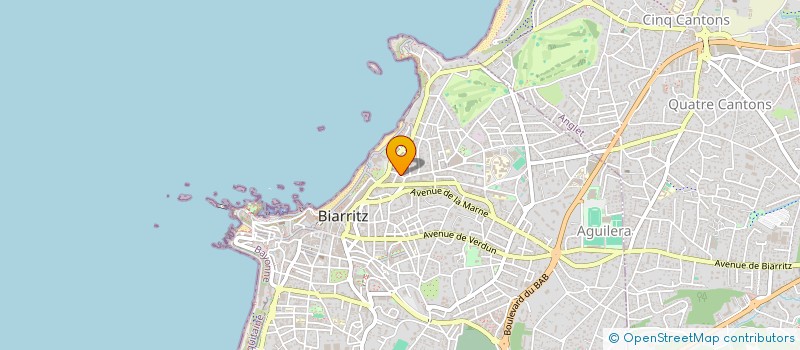 localisation de l'entreprise GO SERVICES à BIARRITZ