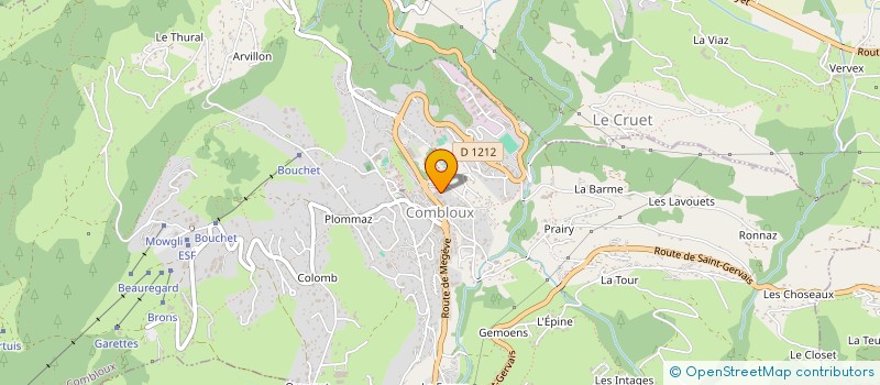 localisation de l'entreprise GO SOCIETY à COMBLOUX