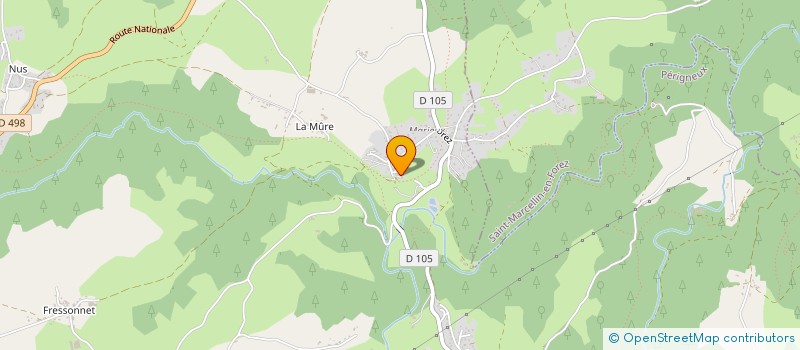 localisation de l'entreprise GO SOLUTIONS à PERIGNEUX