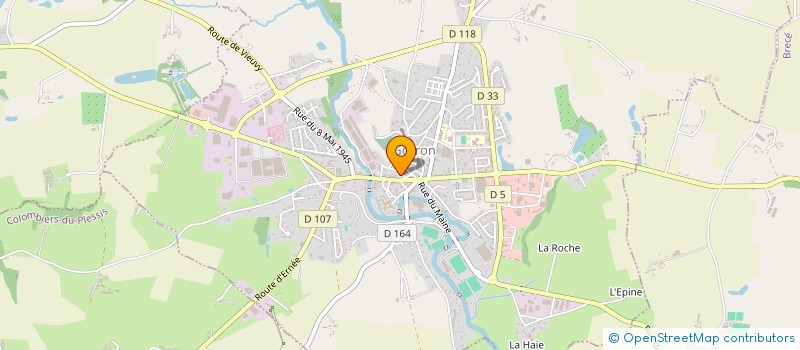 localisation de l'entreprise GO START  GORRON