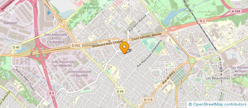 localisation de l'entreprise GO SUN & MICRO GLOBE à AULNAY-SOUS-BOIS