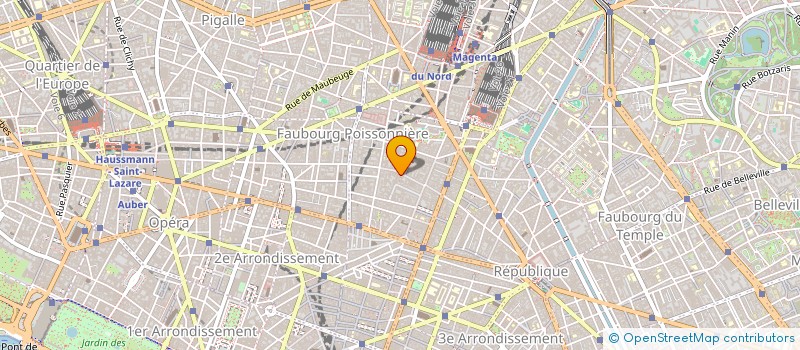 localisation de l'entreprise GO TEX  PARIS